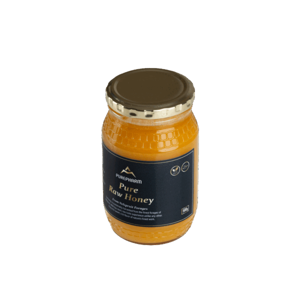 Pure Raw Honey 500g Jar