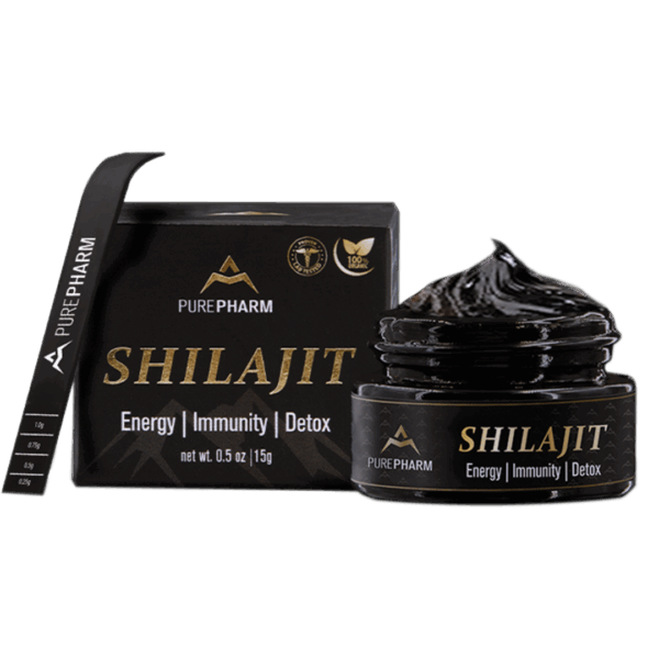 PurePharm Himalayan Shilajit Resin – 15g (37-Day Supply)